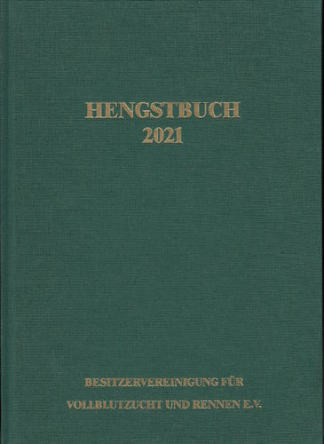 Hengstbuch Vollblut Deutschland 2021