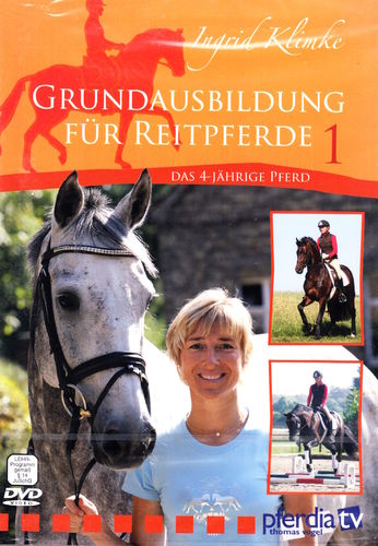 DVD Grundausbildung für Reitpferde (Das dreijährige Pferd)