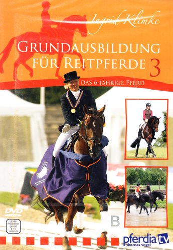 DVD Grundausbildung für Reitpferde (Das sechsjährige Pferd)